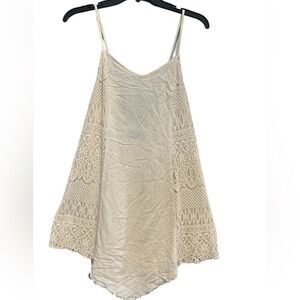 Mustard Seed Square Cut Mini Dress NWT sz Med